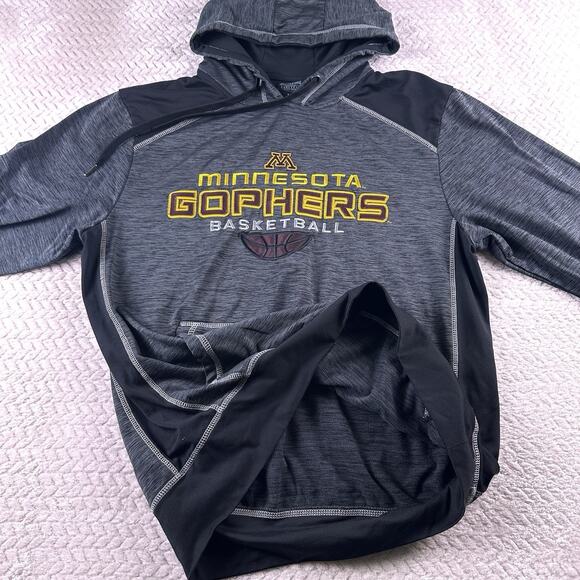 Minnesota Golden Gophers Basketball Women’s Medium Embroidered Hoodie Sweatshirt - Picture 3 of 11